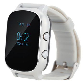 Часы с gps трекером Smart Age Watch Wonlex T58/GW700 Silver - Умные часы с GPS Wonlex - Wonlex GW700 (T58) - Магазин часов с gps Wonlex